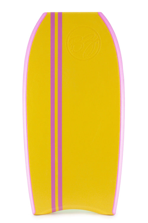 A classic throwback style inspired by BZ’s 1990 collection, updated with modern materials and construction. Throw it back to the ‘90’s with this modern, more technical take on one of the most iconic eras. The BZ Retro Diamond draws inspiration from the colors, graphics, and style lines of the 1990 BZ collection. DECK : NXLPE SLICK : HDPE CORE : PP STRINGER : 1x FIBERGLASS Available now!